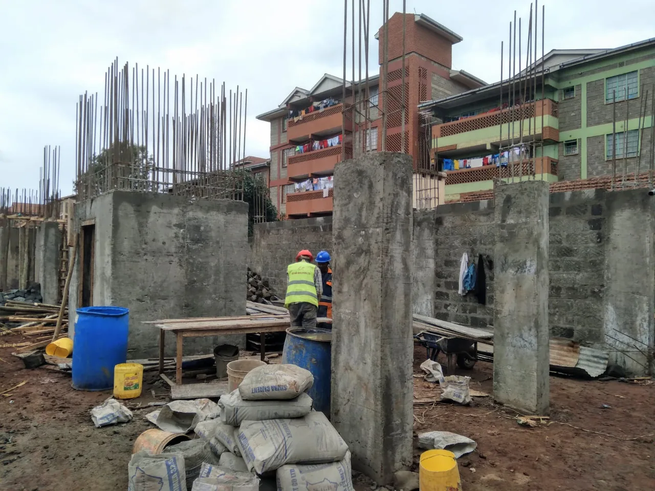 Foundation works