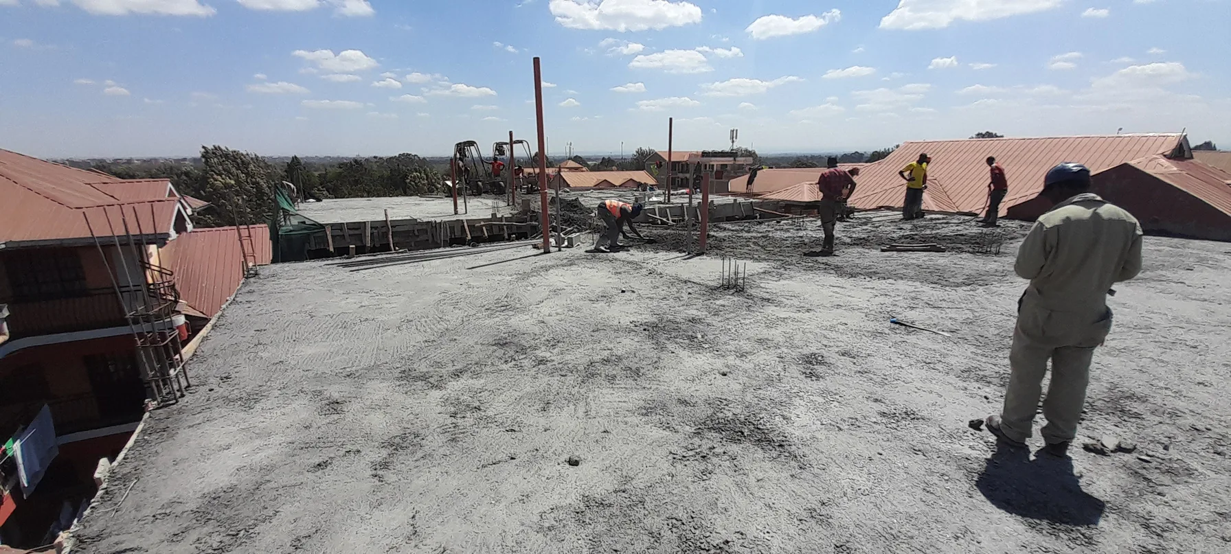 Construction works in progress